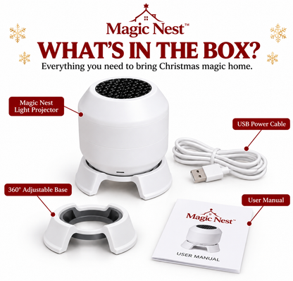 TheMagicNest™ Christmas Projector