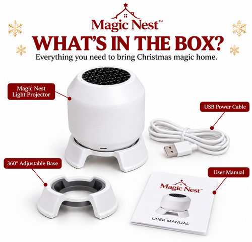 TheMagicNest™ Christmas Projector