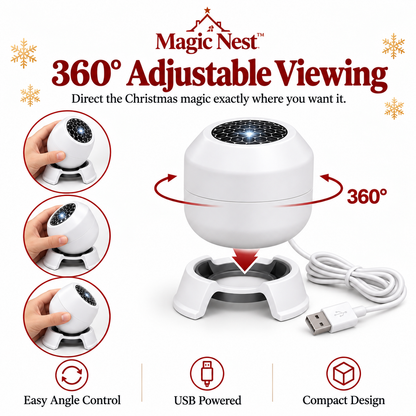 TheMagicNest™ Christmas Projector