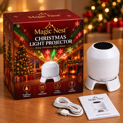 TheMagicNest™ Christmas Projector